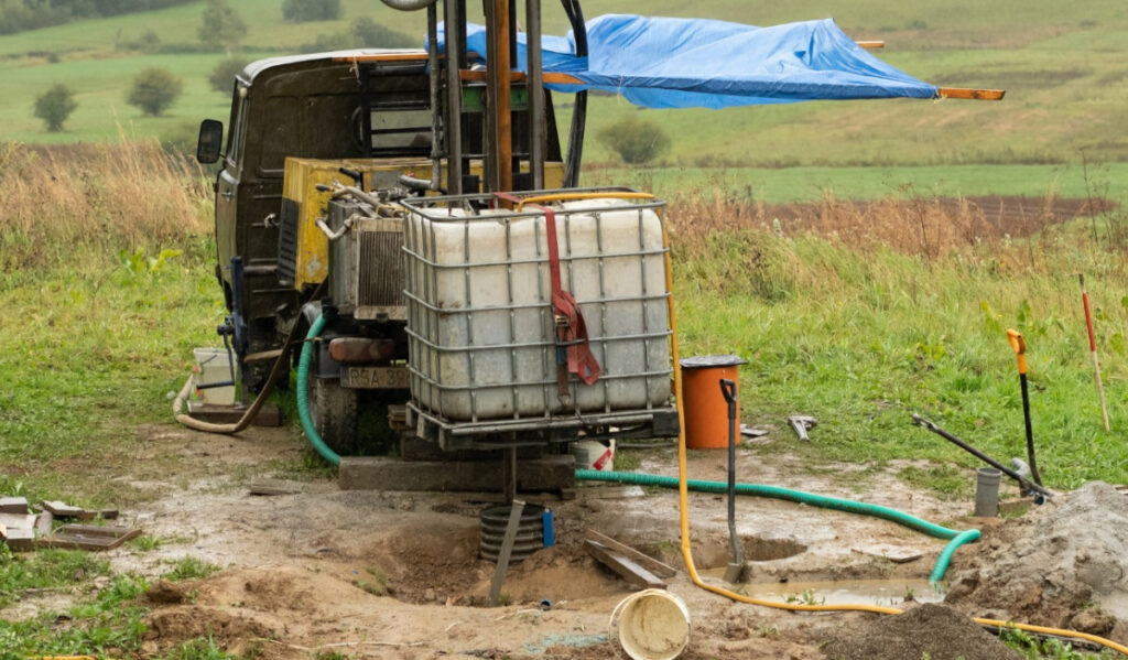 creusement de puits captage d'eau bourgogne